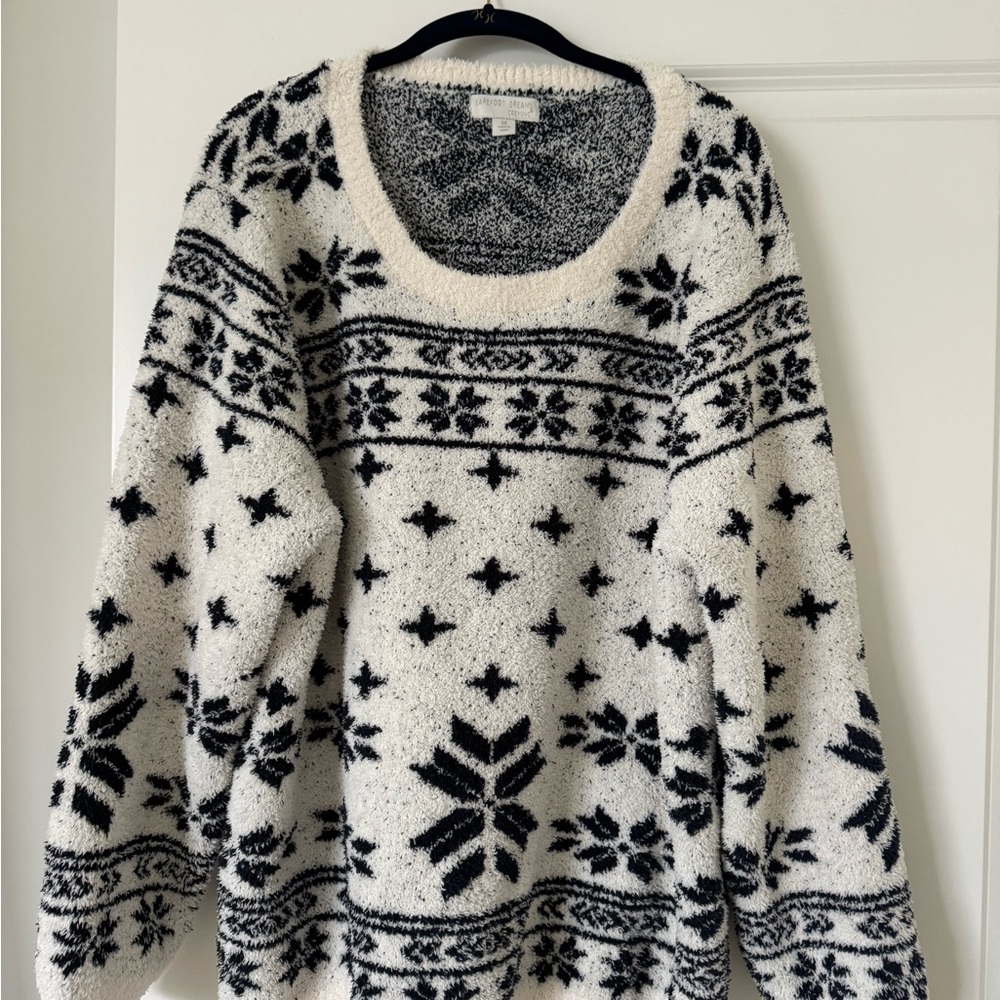 Barefoot Dreams CozyChic Crew neck Isle Sweater